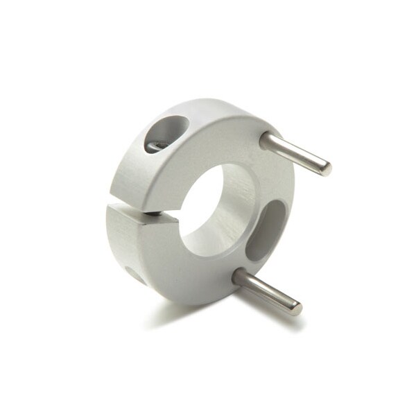 CntrlFlx Cplng Hub, Double, Bore 11mm, OD25.0mm, Aluminum, MCPTD25-11-A